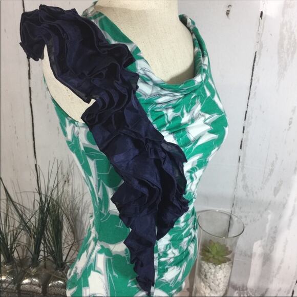 🌷5 for $25 Anthropologie Little Yellow Button Top - Picture 4 of 8